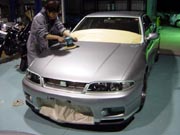 磨き作業後の仕上げ